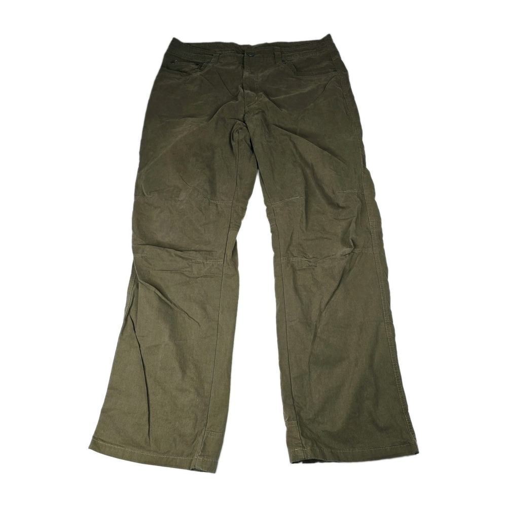 Killik Modern Outdoor Cargo Pants Mens 34x32 Olive Green Cotton Blend Hunting